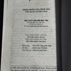 Thân phận của tình yêu (bìa cứng) 994935