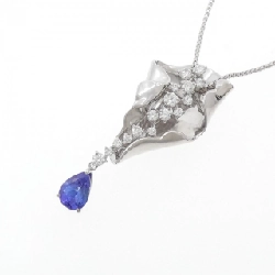 K18WG Đá Tanzanite Dây Chuyền 2.25CT - Hàng hiệu Chính hãng 858125