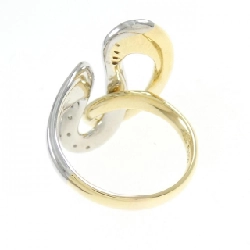 Nhẫn kim cương K18YG/PT900 0.22CT 673345