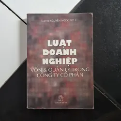 Luật doanh nghiệp vốn và quản lý trong công ty cổ phần 1024490