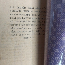 Sách xưa Câu Chuyện Dòng Sông, Hermann Hesse xuất bản 1966 An Tiêm (Hiếm, hời) 546117