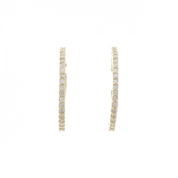 K18YG Bông tai Kim cương 0.50CT - Hàng hiệu Chính hãng