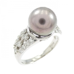 Nhẫn ngọc trai Akoya PT900 8.9mm - Hàng hiệu Authentic