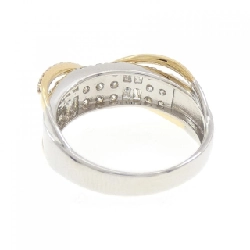 【Sản phẩm mới】Nhẫn kim cương PT900/K18YG 1.00CT 671327