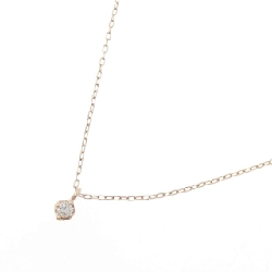 K10PG Solitaire Dây chuyền kim cương 0.03CT - Hàng hiệu Chính hãng 864009