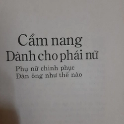 Cẩm nan dành cho phái nữ 323677