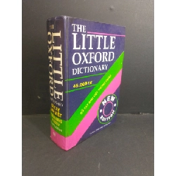 The little oxford dictionary Sổ tay Anh Việt thông dụng 45.000 từ mới 70% bìa cứng, bẩn bìa, ố vàng, bung gáy 1995 HCM2811 Đinh Kim Quốc Bảo & Nguyễn Danh Hưng HỌC NGOẠI NGỮ