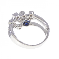Nhẫn Sapphire K18WG 0.38CT 668358