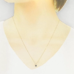 K18YG Sapphire Necklace 0.12CT - Hàng hiệu Authentic 863448