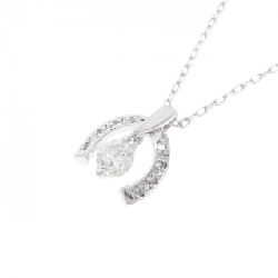 Dây chuyền kim cương K18WG 0.35CT - Hàng hiệu Chính hãng 858127