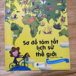 Sách Sơ đồ tóm tắt lịch sử thế giới - Dân Trí sách màu sắc vui nhộn