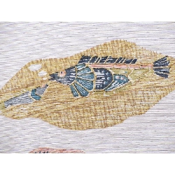 Đai obi nhuộm tơ tằm - Hàng hiệu Authentic 872441