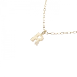 K10YG Chữ cái R Dây chuyền - Hàng hiệu Chính hãng 857868