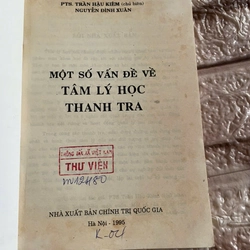 Một số vấn đề về tâm lý học thanh tra 460512
