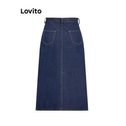 Chân váy denim đơn giản  496406