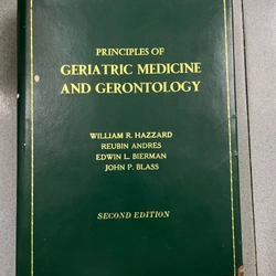 Sách Principles of Geriatric Medicine and Gerontology