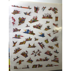 The Fabulous Flying Carpets Sticker Book! mới 85% bẩn nhẹ Martin Handford HPB2607 NGOẠI VĂN 451083