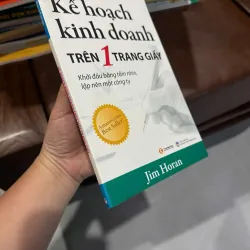 Kế Hoạch Kinh Doanh Trên 1 Trang Giấy – Jim Horan- K5 1044502
