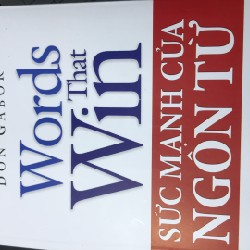 Sách SỨC MẠNH CỦA NGÔN TỪ new 99,5%