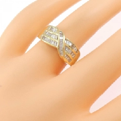 Nhẫn kim cương K18YG 0.70CT - Hàng hiệu Chính hãng 848001