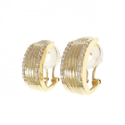 K18YG Bông tai/Khuyên tai kim cương 0.30CT - Hàng hiệu Chính hãng 868950