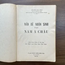 VẤN ĐỀ NHÂN SINH TẠI NAM Á CHÂU - NGUYỄN CAO HÁCH 1030458