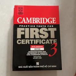 Cambridge Practice tests for First Certificate (5 cuốn) 559027