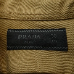 Áo sơ mi S／S PRADA với logo hình tam giác UCS361 S201 1UPX - Hàng hiệu Chính hãng 890900