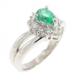 Nhẫn Emerald PT900 0.32CT