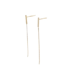 K18YG Bông tai - Hàng hiệu Chính hãng 870724