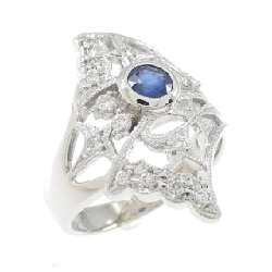Nhẫn Sapphire PT900 0.49CT - Hàng hiệu Chính hãng