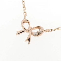 K10PG Ruy băng Dây chuyền kim cương - Hàng hiệu Chính hãng 855983