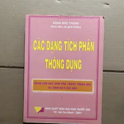 Các dạng tích phân thông dụng