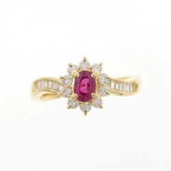 Nhẫn Ruby K18YG 0.35CT - Hàng hiệu Chính hãng 854166
