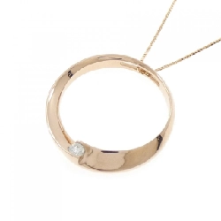 K18PG Dây chuyền kim cương 0.115CT - Hàng hiệu Chính hãng 860334