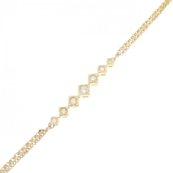 K18YG Vòng tay kim cương 0.31CT - Hàng hiệu Chính hãng