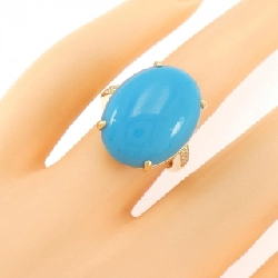 Nhẫn Turquoise K18YG 10.00CT - Hàng hiệu Chính hãng 848269