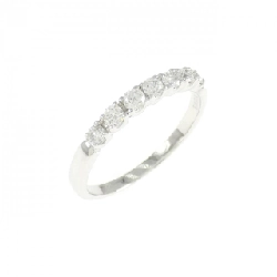 Nhẫn nhẫn hồng kim cương K18WG 0.20CT