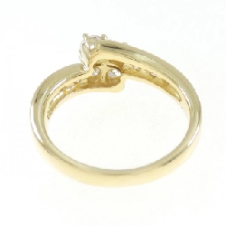 Nhẫn kim cương K18YG 0.56CT 673444