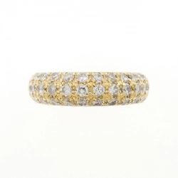 Nhẫn kim cương Pavé K18YG 1.06CT - Hàng hiệu Chính hãng 849718