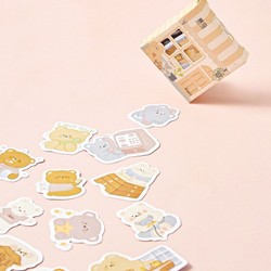 3 Hộp sticker 45 miếng trang trí sổ hàn quốc cute - VPP THIÊN ÁI TA014 178070