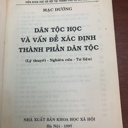 Dân tộc học và vấn đề xác định thành phần dân tộc  277283