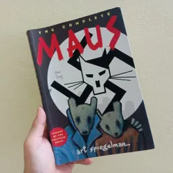 Maus, graphic book, english book, sách tiếng Anh, art book 