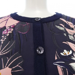 HERMES FLAMINGO PARTY *77-7771 Áo khoác len 634671