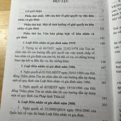 [luật - chính trị] 100 câu hỏi vụ việc hôn nhân gia đình tại toà án - Chu Xuân Minh 764331
