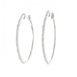 K14WG Bông tai kim cương 0.50CT - Hàng hiệu Chính hãng