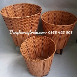 Giỏ đựng đồ mây nhựa giá rẻ 461368