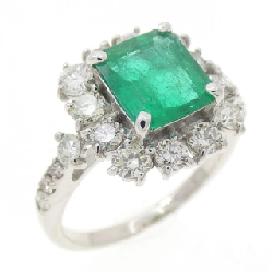 Nhẫn ngọc lục bảo PT950 1.36CT xuất xứ Colombia