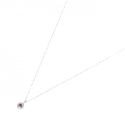 Dây chuyền ruby PT900 0.04CT - Hàng hiệu Authentic 863674