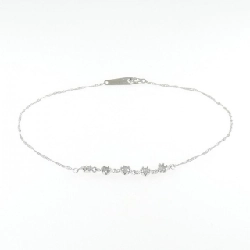 K18WG Vòng tay kim cương 0.3CT - Hàng hiệu Chính hãng 873093